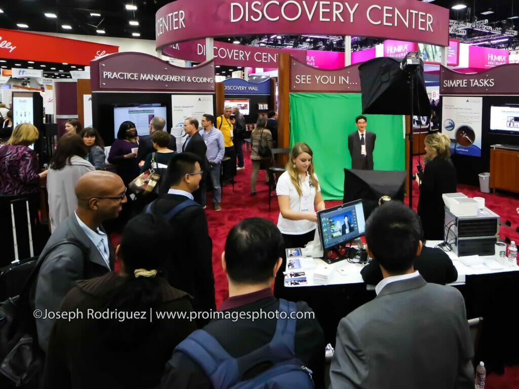 Green Screen Photography by Professional Images for Tradeshow in San Diego.