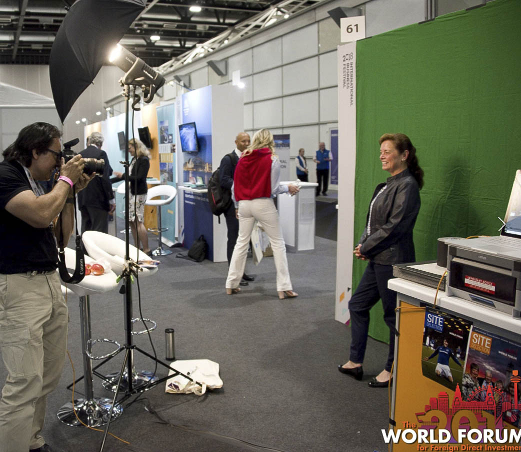 Green Screen Photography for Tradeshows, Events and Exhibitor Booths